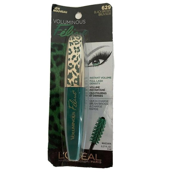 L'Oreal Voluminous Feline Noir Washable Mascara - Picture 1 of 2